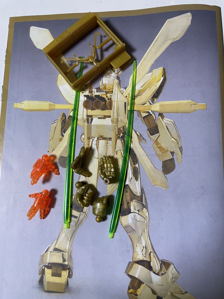 機動武闘伝Gガンダム】メッキ版 MG ゴッドガンダム マスター