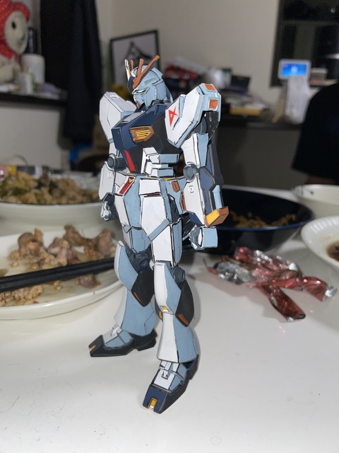 完成品　ガンプラ　アニメ塗装 Zガンダム アニメ塗り｜nakanakaさんのガンプラ作品｜GUNSTA（ガンスタ）