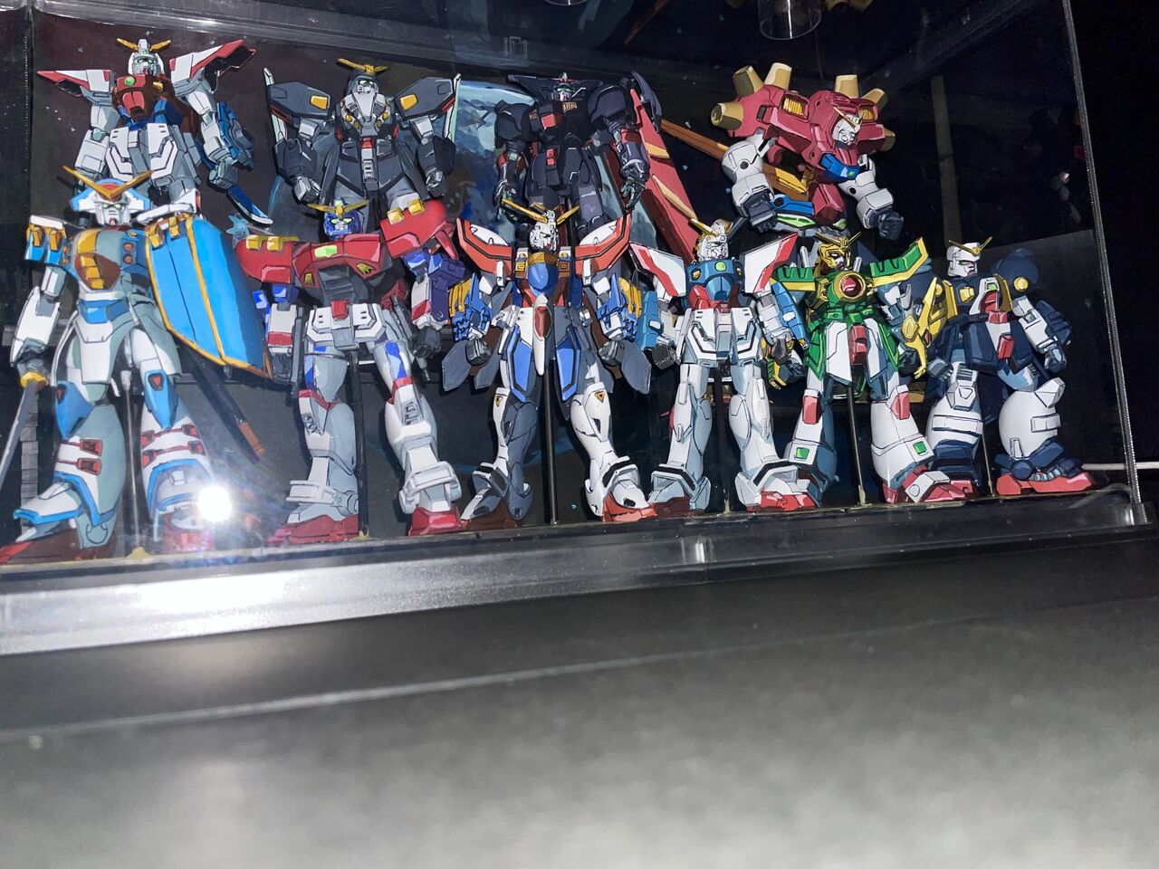 未組み立て　機動武闘伝Gガンダム　旧キット　8個セット お手軽【旧キット改造】 機動武闘伝 Gガンダム 旧1/144 コンプリート編