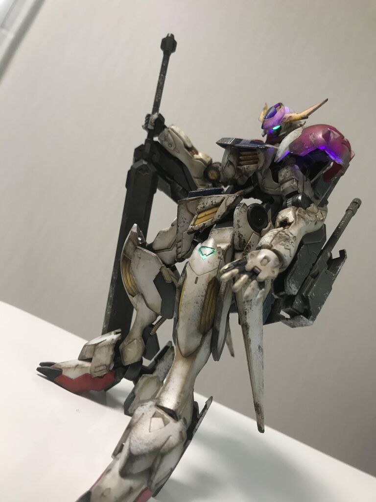 Hg ガンダムバルバトスルプス Msオプションセット5 簡単仕上げ作例とレビュー ガジェットとホビーのブログ