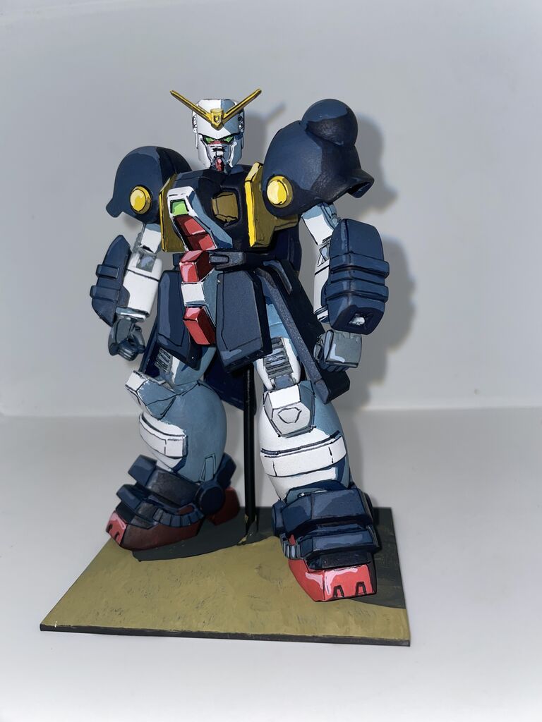 お手軽【旧キット改造】 機動武闘伝 Gガンダム ボルトガンダム