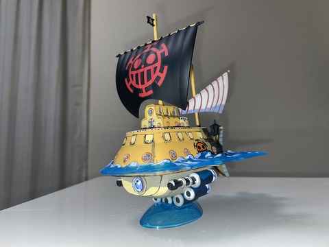 (未使用･未開封品)　ワンピース 偉大なる船(グランドシップ)コレクション トラファルガー・ローの潜水艦 (From TV animation ONE PIECE) p1m72rm レビュー】バンダイの「ワンピース」 偉大なる船(グランドシップ
