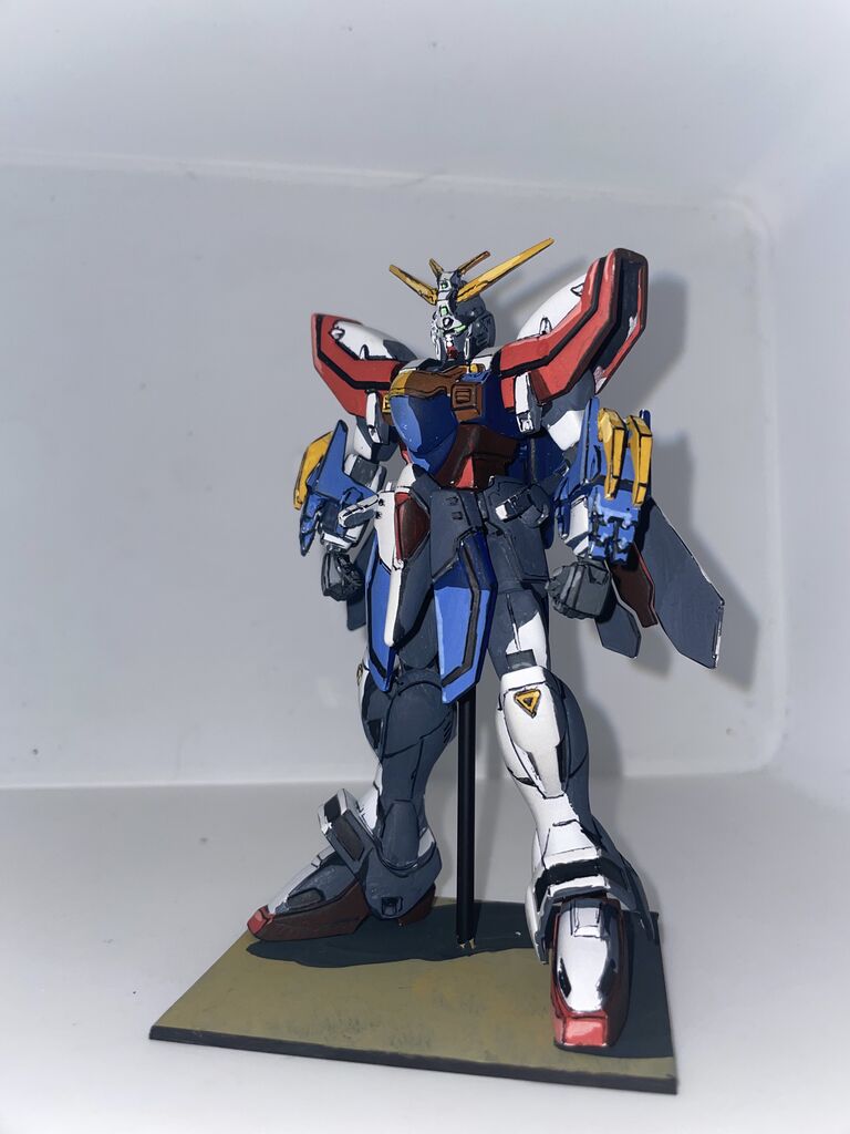 お手軽【旧キット改造】 機動武闘伝 Gガンダム ゴッドガンダム