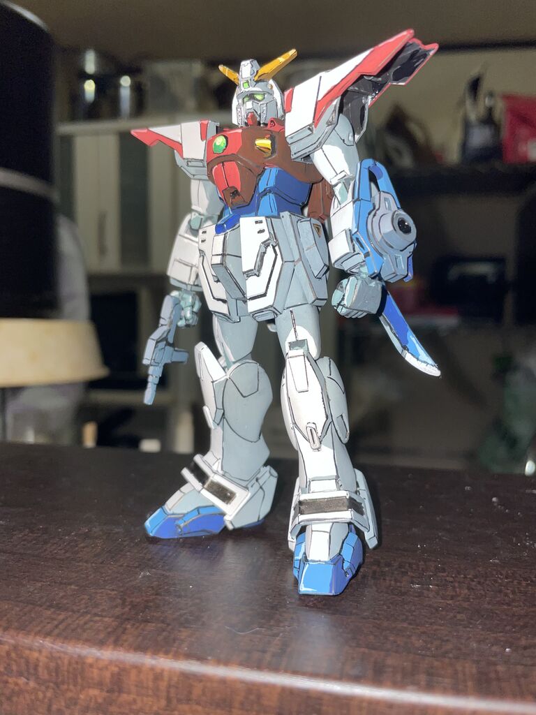 お手軽【旧キット改造】 機動武闘伝 Gガンダム 旧1/144 コンプリート編
