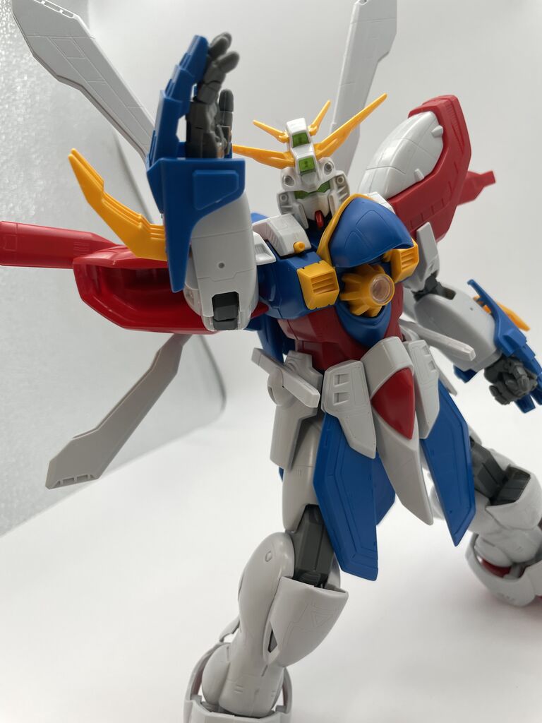 レビュー】パチ組み HGEX ゴッドガンダム（1/60） : ガジェット