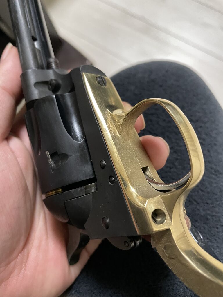 研磨済み 新品未使用 ハートフォード SAA用 真鍮 トリガーガード ストラップ L.A.ホビーショップ / ハートフォード製SAA用 真鍮バック