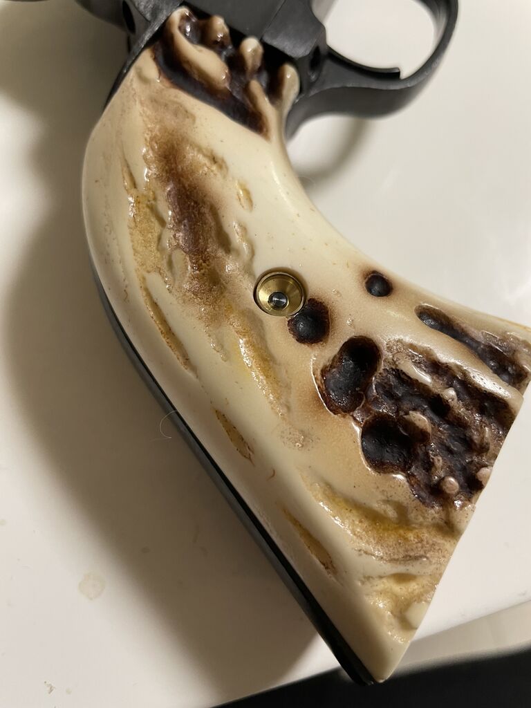 レビュー】【レザーアートケイン】HWS用 SAA.45 ピースメーカー用