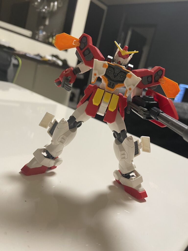 HGAC ガンダム ヘビーアームズ アニメ塗り全塗装、レビュー
