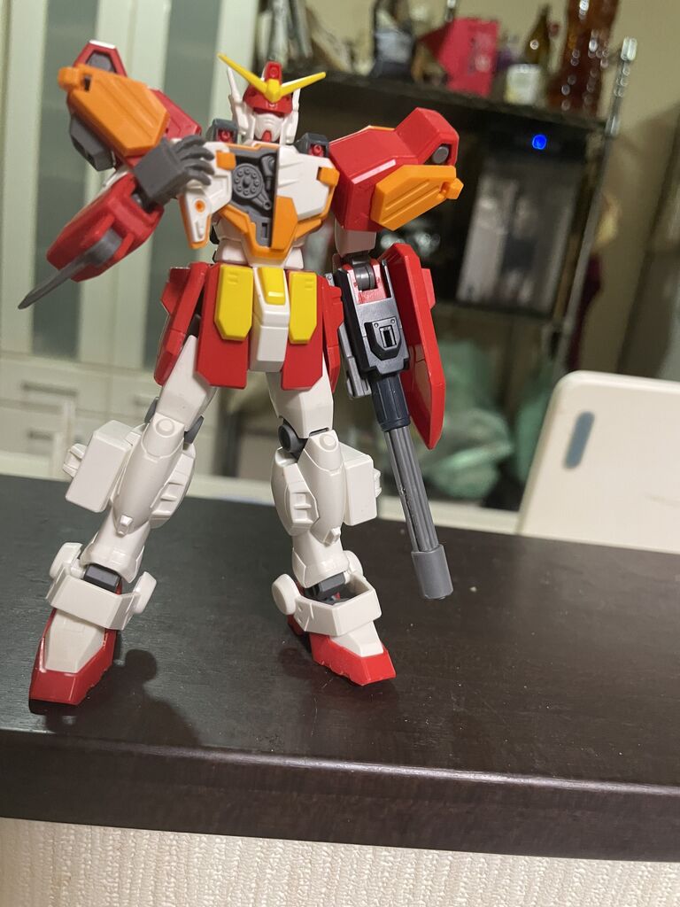 【ウェザリング塗装】HGAC 1/144ガンダムヘビーアームズ全塗装完成品 HGAC ガンダム ヘビーアームズ アニメ塗り全塗装、レビュー