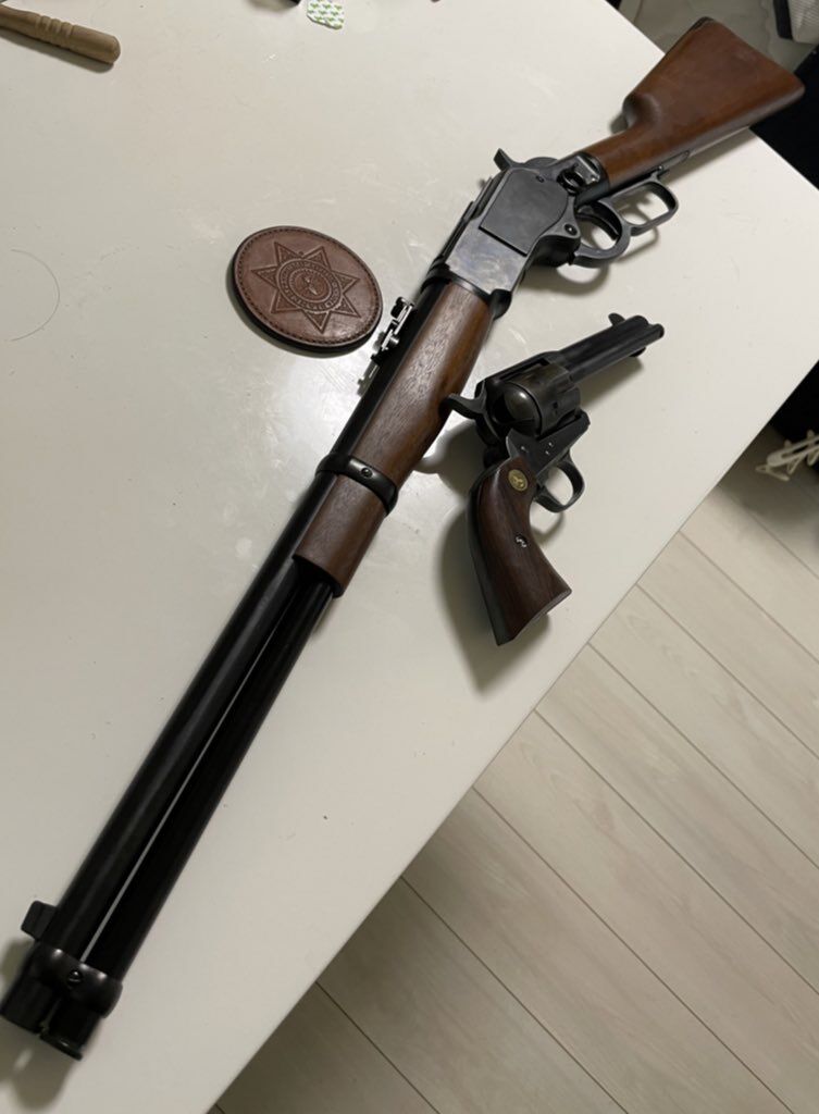 レビュー】KTW ウィンチェスター M1873 カービン 再販品+ウッド レビュー】KTW ウィンチェスター M1873 カービン 再販品+ウッド
