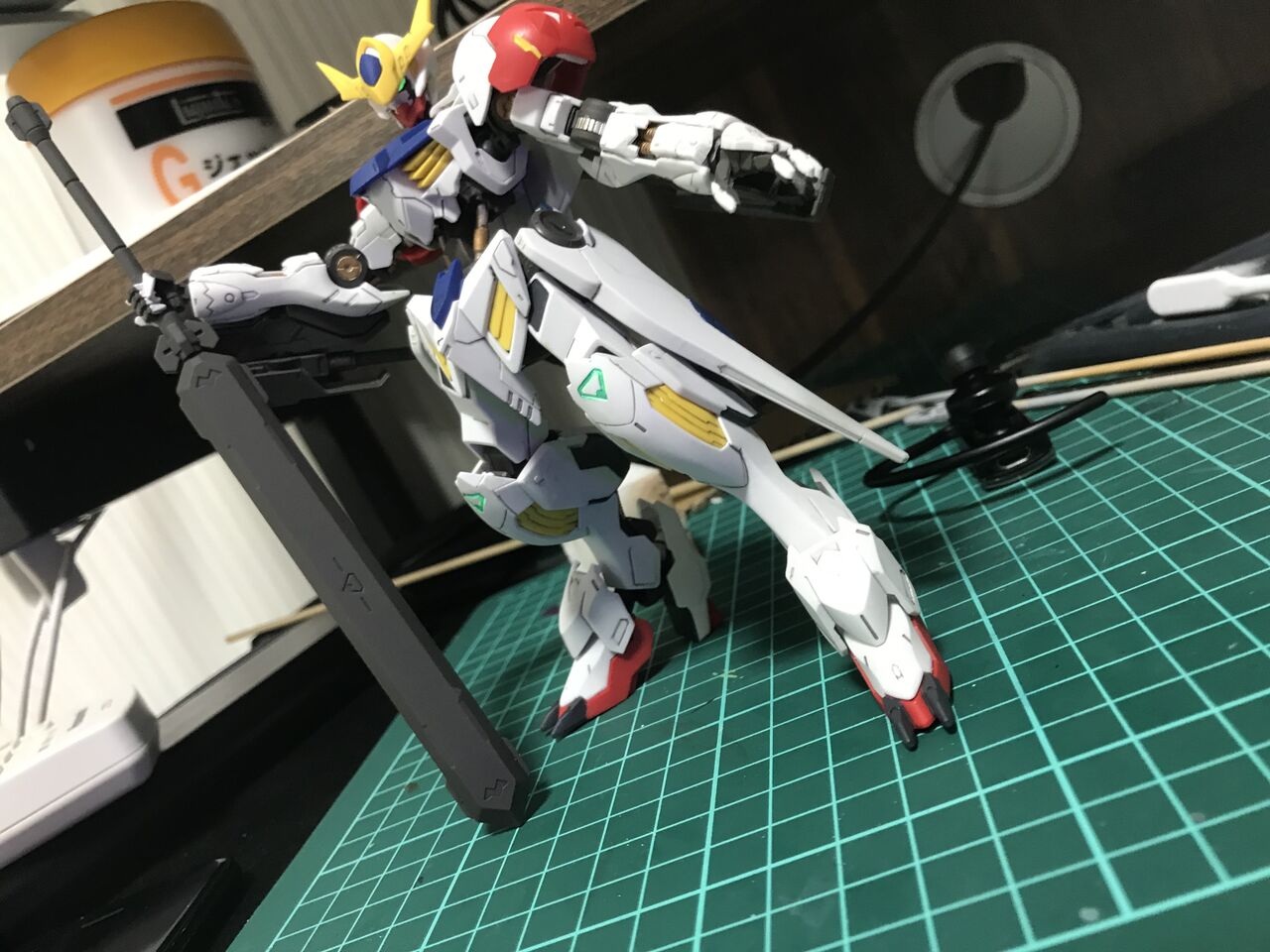 Hg ガンダムバルバトスルプス Msオプションセット5 簡単仕上げ作例とレビュー ガジェットとホビーのブログ