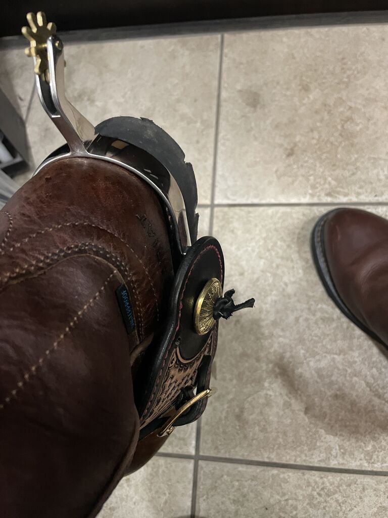 簡易レビュー？】フランクさん製、自分だけのオーダー拍車ベルト＋拍車