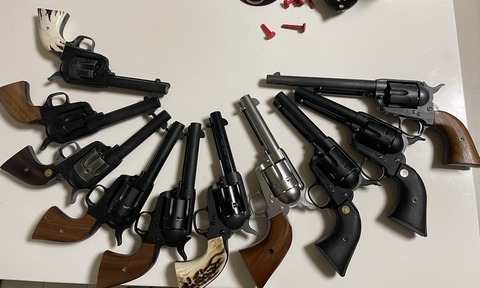 ハートフォード Colt SAA.45 4_3/4 シビリアン ラバーモデルガン