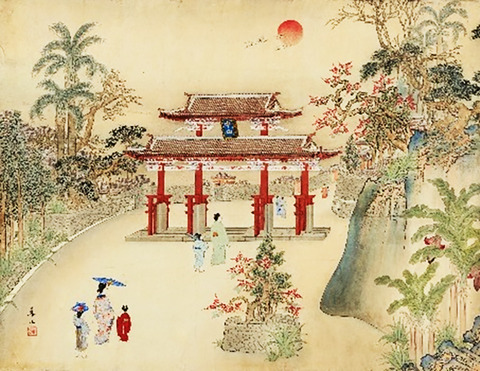 中山門図