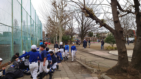 日曜日少年野球2023年1月15日