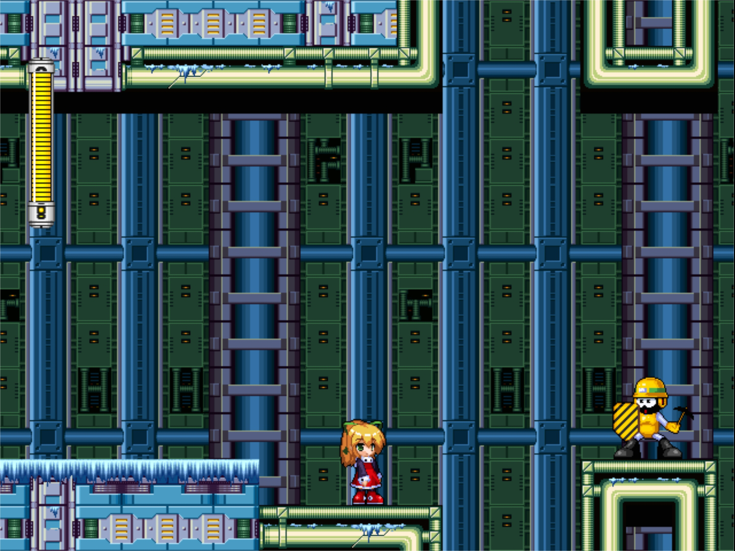 Rockmen R2 Dr ワイリーの再起 攻略ガイド25 Hard 本拠地後半 ハサ兄 萌え系 ブログ