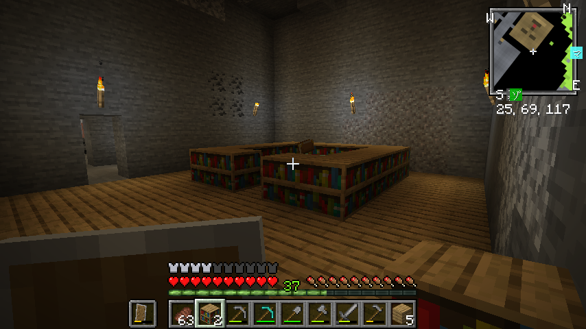 Tmf エンチャント部屋と自動釣り機 はせピンのマイクラ日記