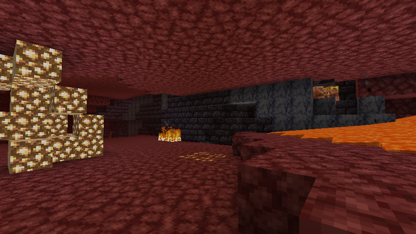 ほぼバニラのマイクラ日記 ネザー探索 はせピンのマイクラ日記