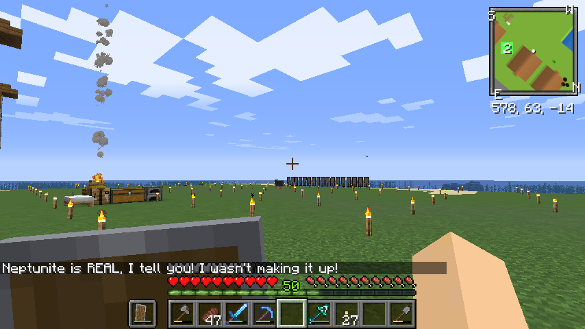 孤島でgo 埋め立てと釣りmod はせピンのマイクラ日記