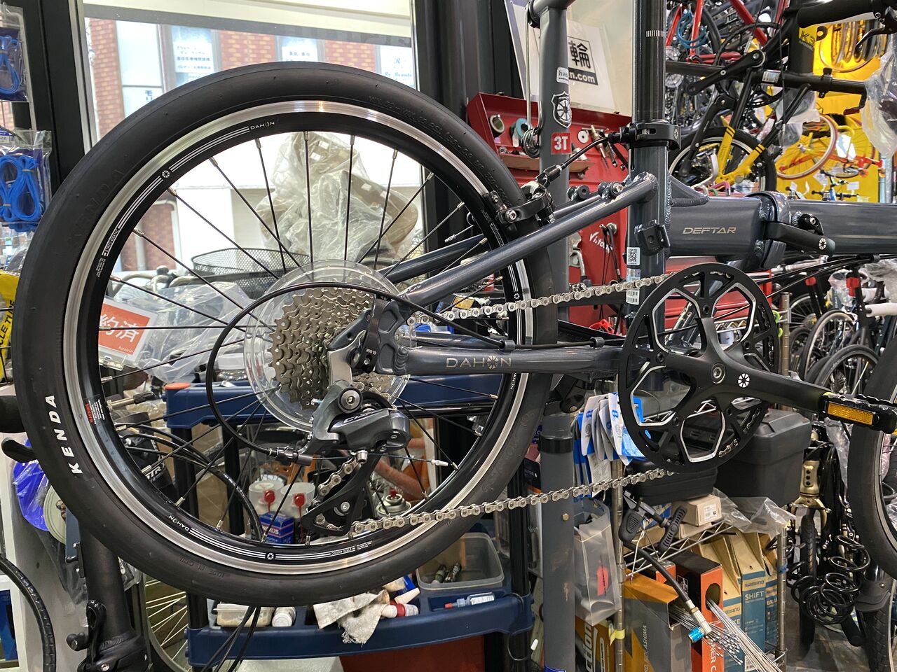 DAHON PRO REAR 1.85mm シムが悪さする！【橋輪Blog】 : 橋輪