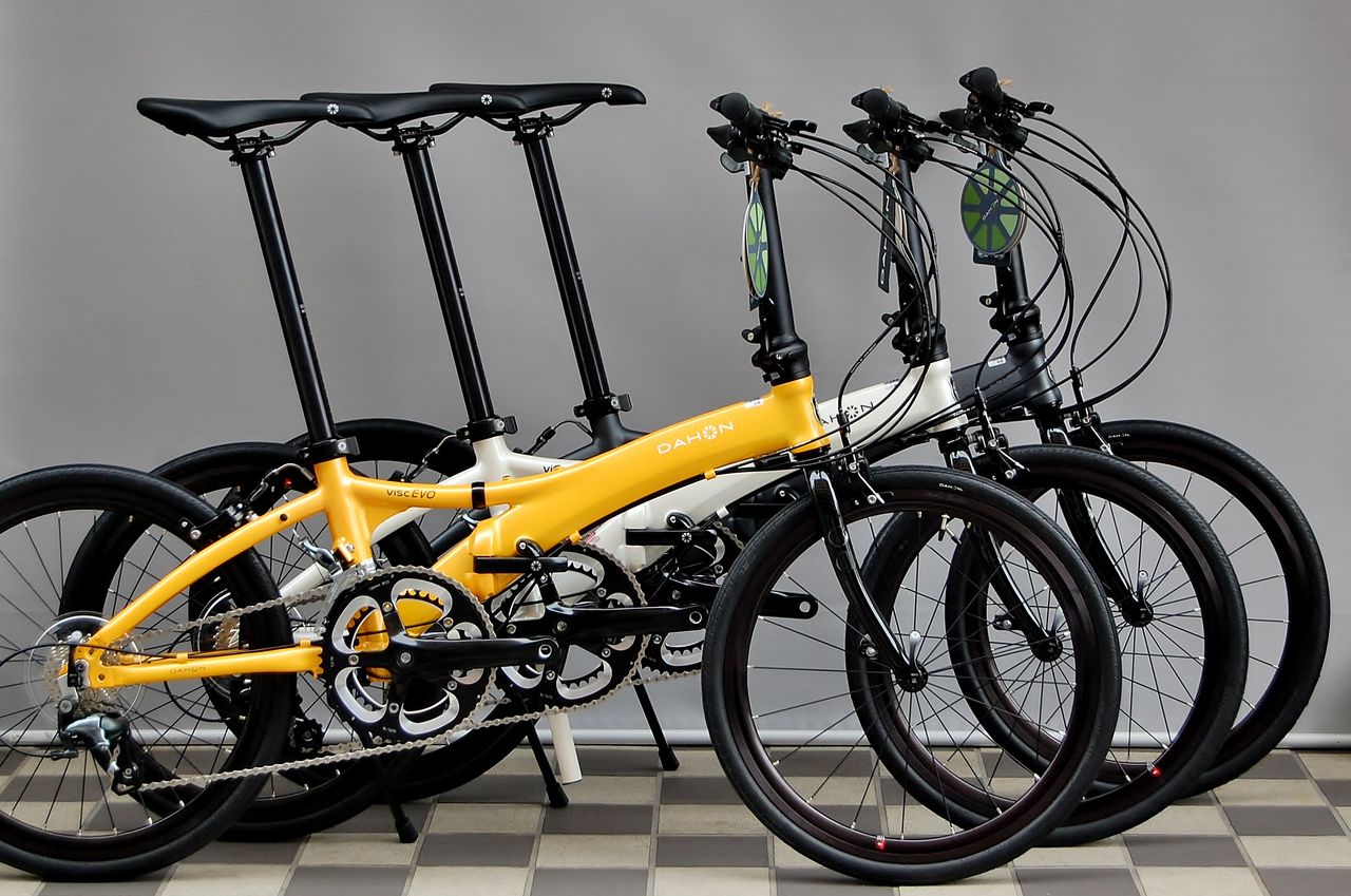 DAHON ViscEVO【ビスクEVO】フロントチェーンホイール＆ブレーキ