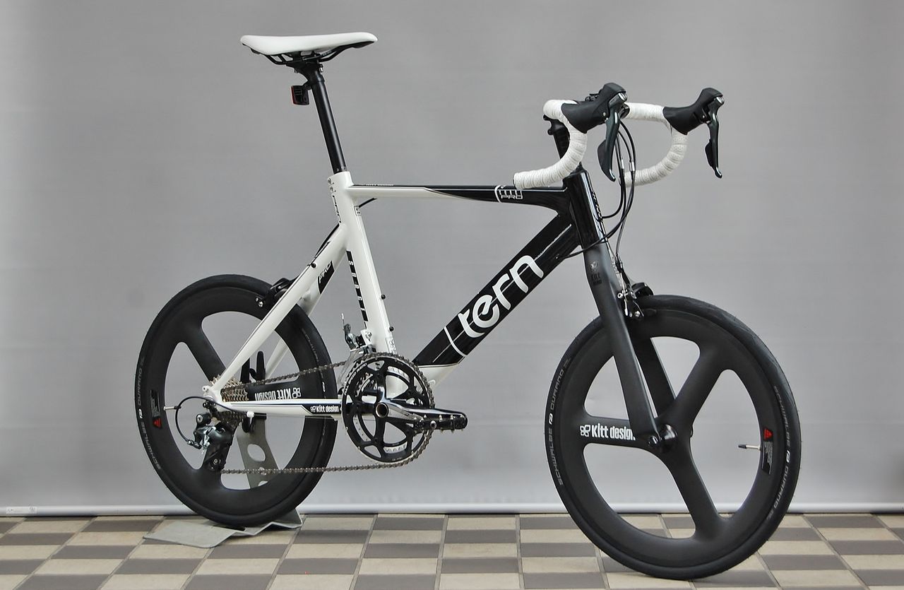 tern SURGE PRO にKitt カーボンホイール付けてみた【橋輪Blog