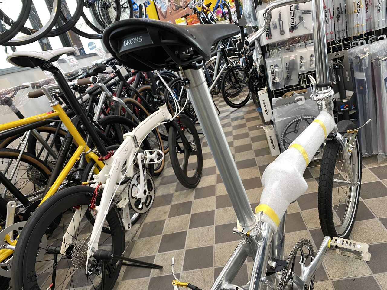 DAHON D-ZERO をカスタムする（その10）【橋輪Blog】 : 橋輪
