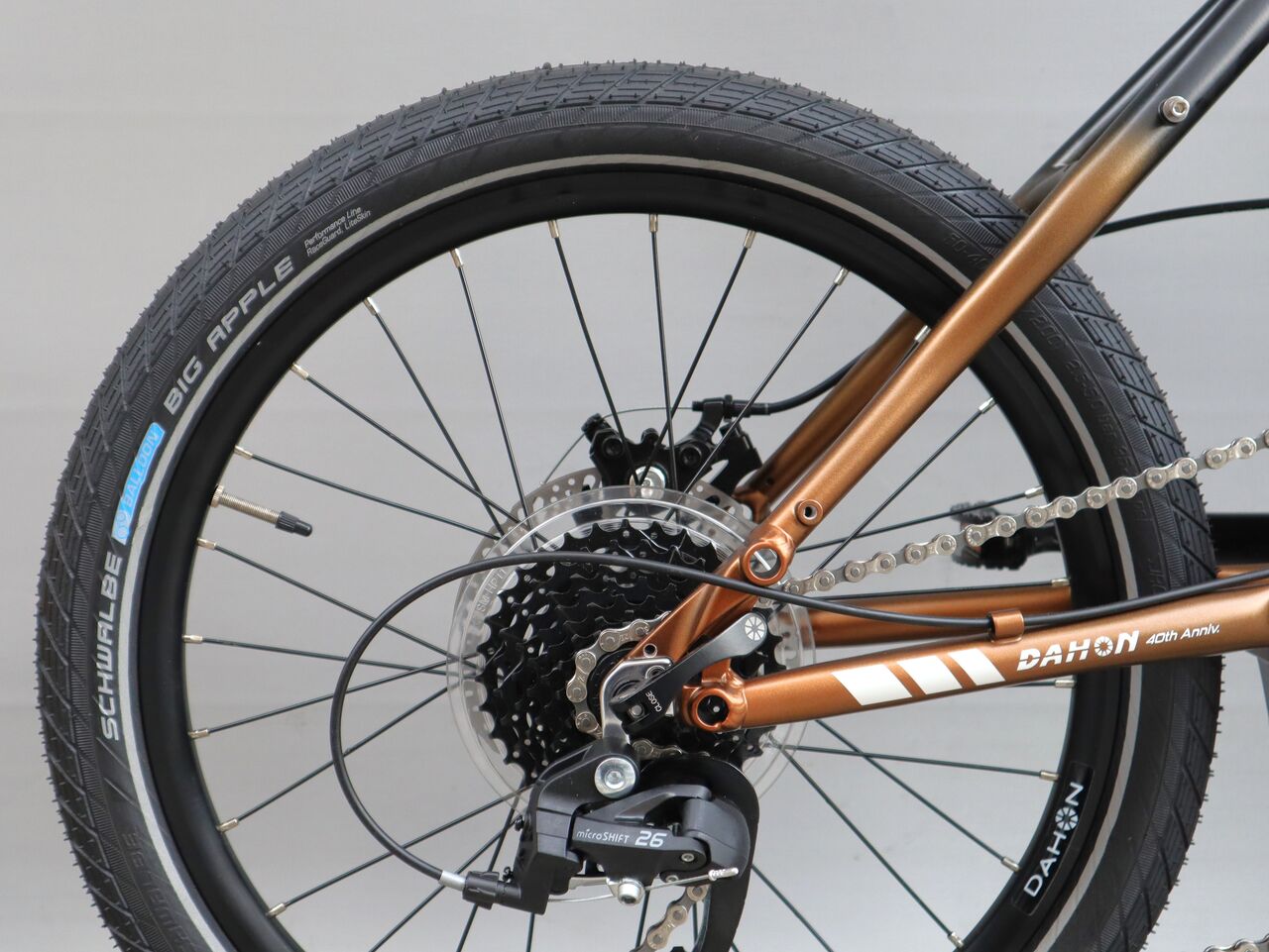 DAHON Horize Disc 限定カラーにビックアップルを【橋輪Blog