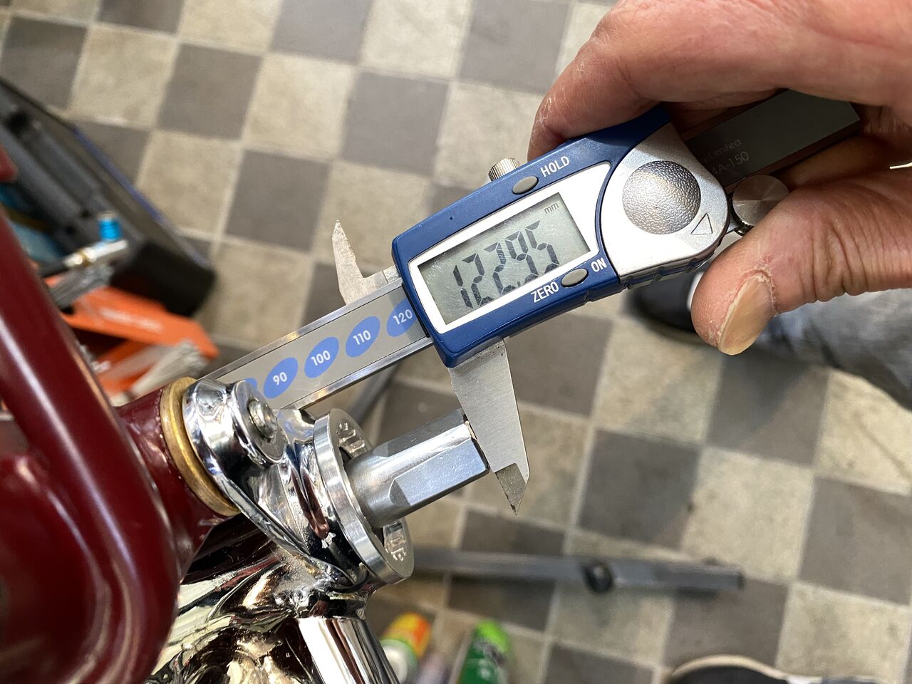 MOULTON TSR-9 SP バーガンディー（その22）【橋輪Blog】 : 橋輪