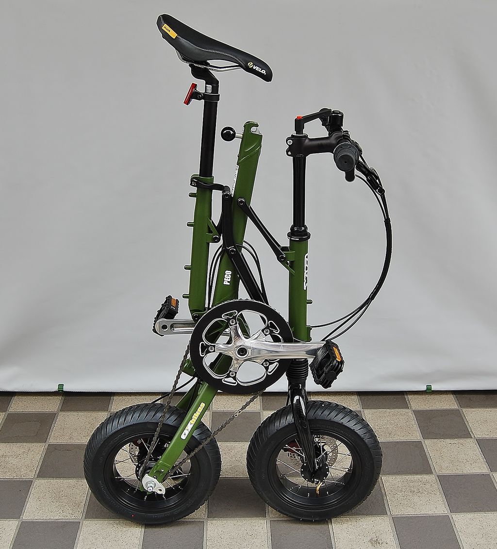 ox bikes peco 折り畳み自転車 瞬時に折り畳める超小径折りたたみ自転車 OX Bikes Pecoのすべて
