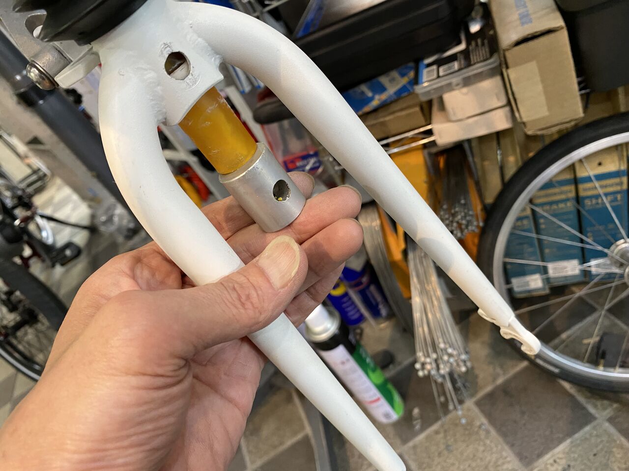 BS MOULTON フロントサスペンション修理依頼（その2）【橋輪Blog