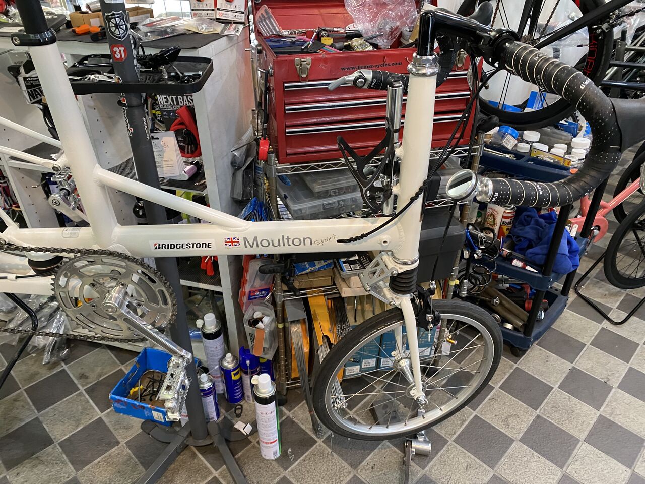 BS MOULTON フロントサスペンション修理依頼(その2)【橋輪Blog BS MOULTON フロントサスペンション修理依頼(その2)【橋輪Blog
