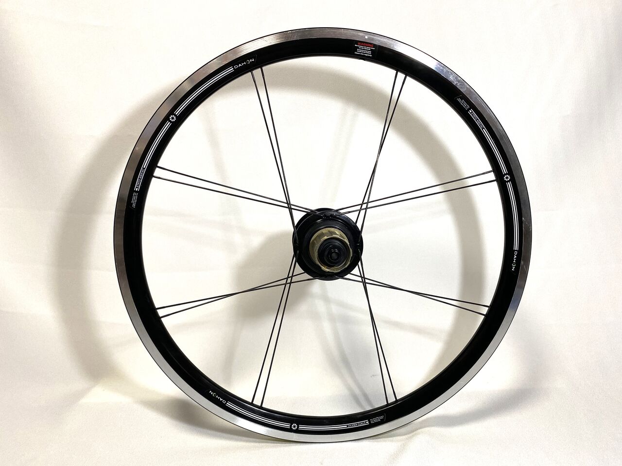 Deftar は、やっぱリヤホイールも DAHON PRO でしょう!【橋輪 Deftar は、やっぱリヤホイールも DAHON PRO でしょう!【橋輪