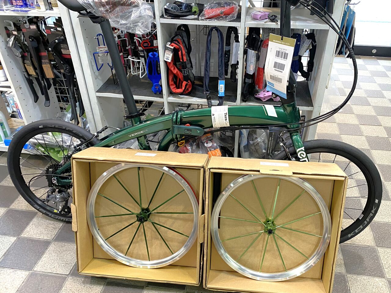 DAHON / tern 専用ホイール JP industry(その7)【橋輪Blog DAHON / tern 専用ホイール JP industry(その7)【橋輪Blog