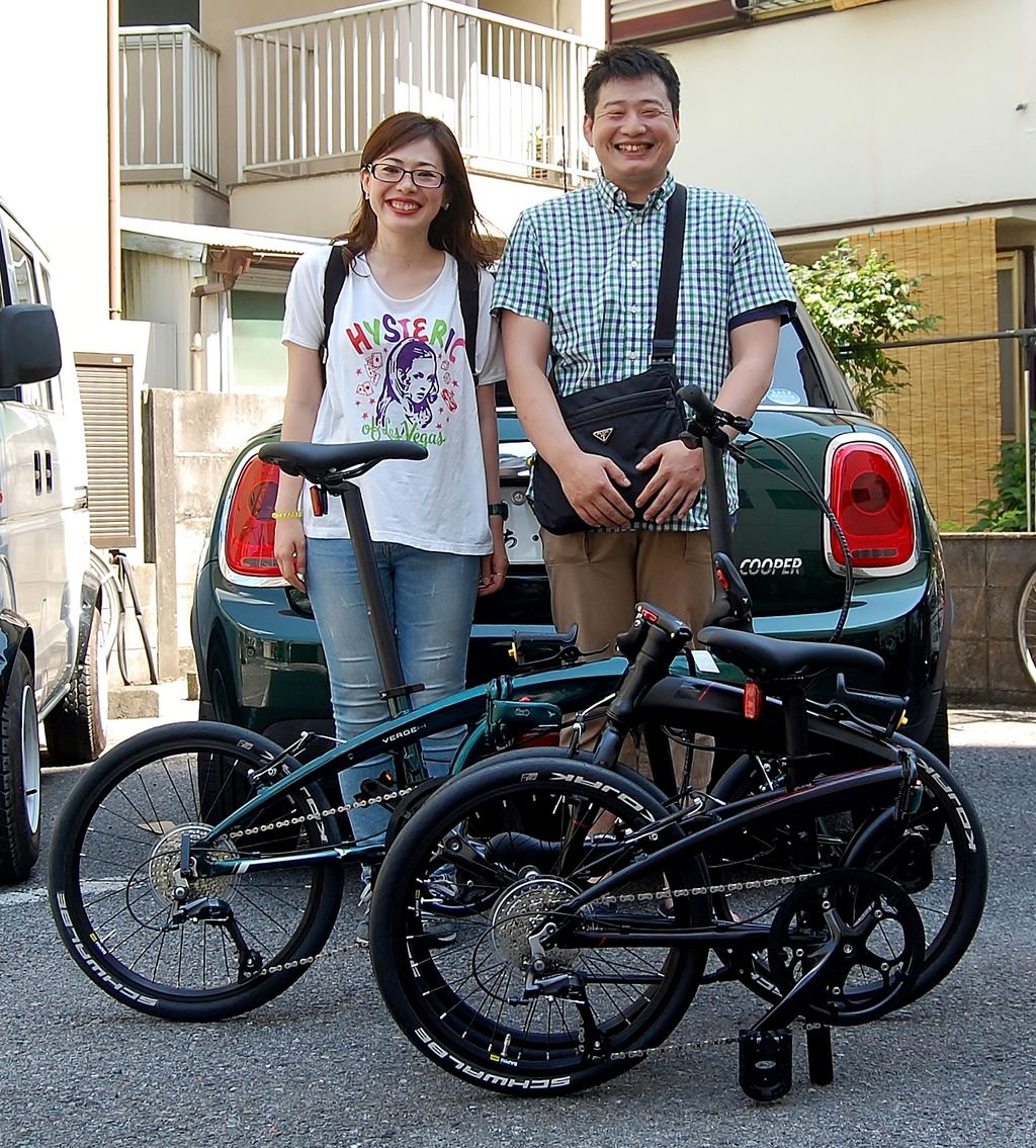 【美品屋内保管】tern verge N8 ガンメタ カスタムあり 街乗りもロングも】Tern Verge N8 ターン バージュ