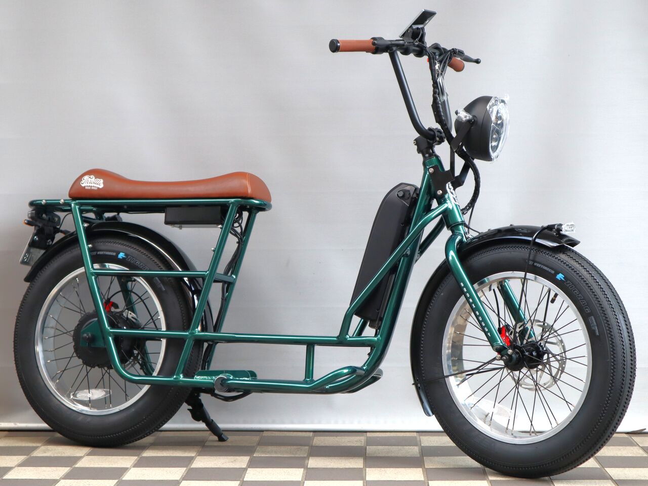 BROLIN シティバイク グリーン フロントバスケット付き LAUNCH | 純正のフロントラックとバスケットが発売！ – MATE.BIKE JAPAN