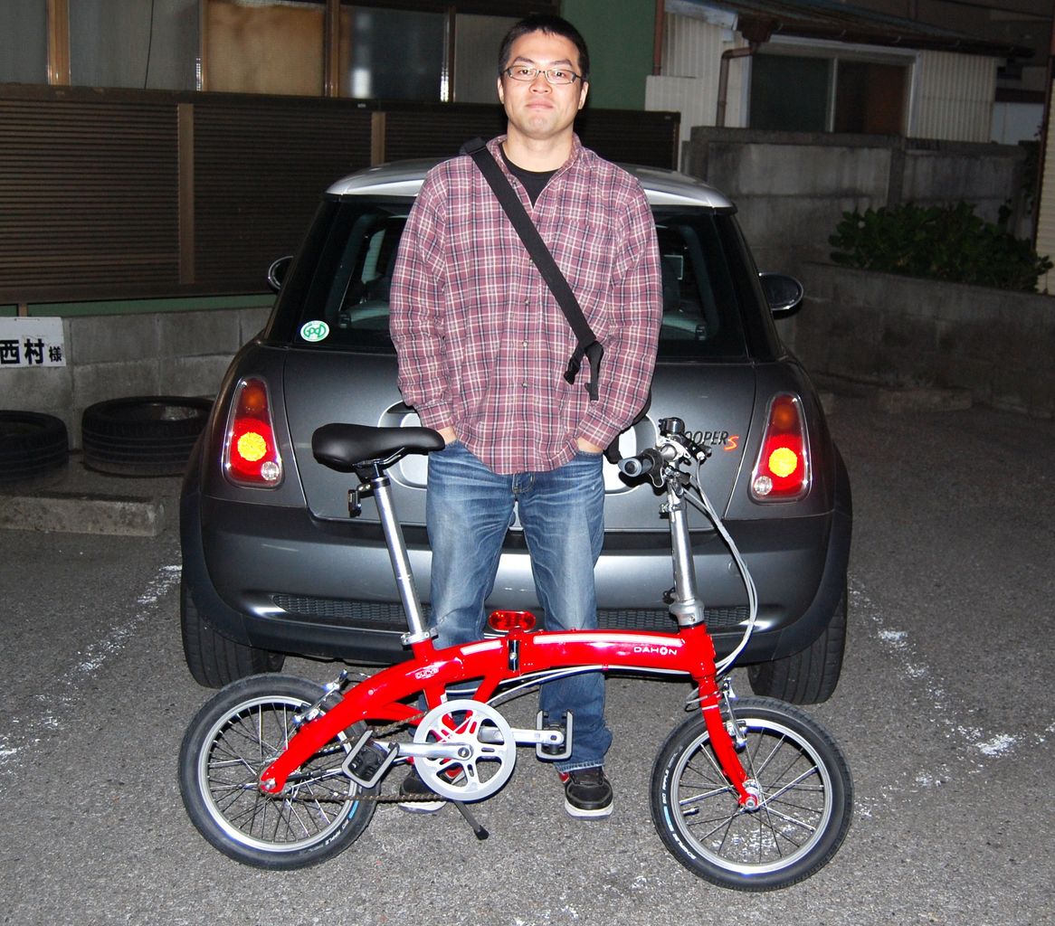 DAHON を積んで出かけよう」Curve D3 は、COOPER S に積めるか DAHON を積んで出かけよう」Curve D3 は、COOPER S に積めるか