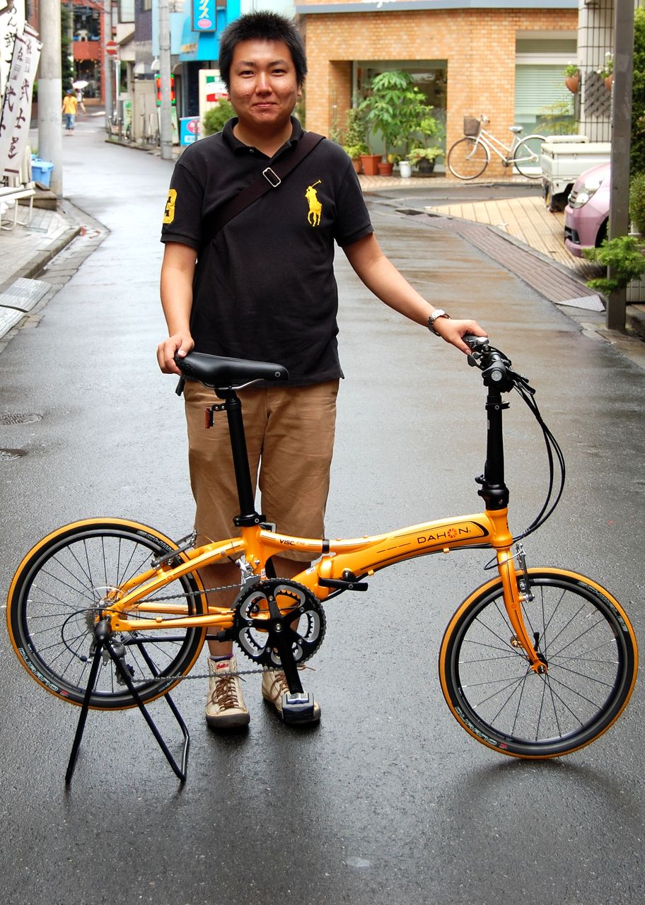 DAHON Visc P18マンゴーオレンジ（2012年購入） DAHON Visc P18