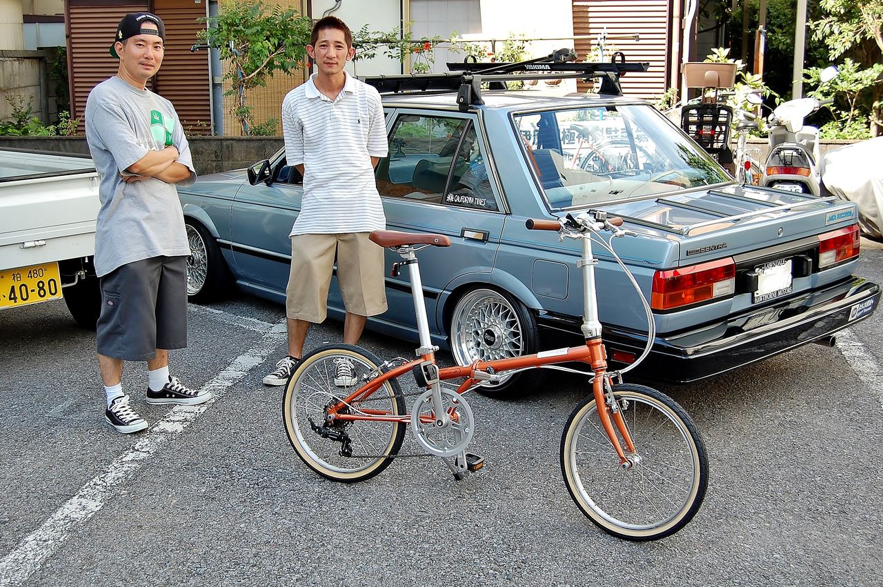 初旧車!NISSAN SENTRA + DAHON Boardwalk D7 【橋輪Blog 初旧車!NISSAN SENTRA + DAHON Boardwalk D7 【橋輪Blog