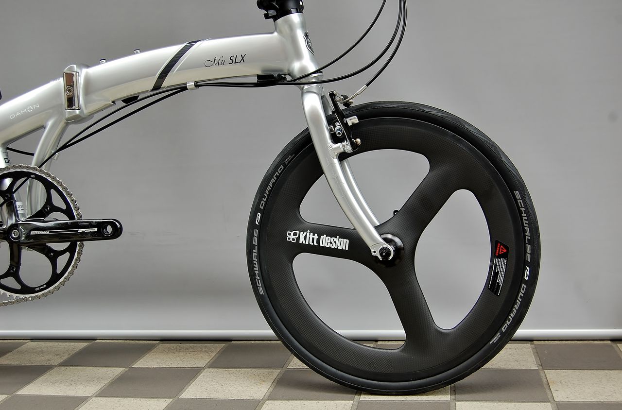 DAHON Mu SLX に Kitt カーボンホイール付けてみた【橋輪Blog DAHON Mu SLX に Kitt カーボンホイール付けてみた【橋輪Blog