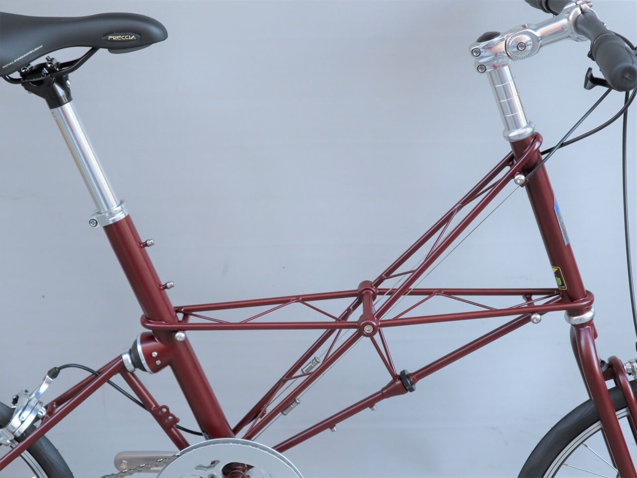 MOULTON TSR-9 SP バーガンディー（その2）【橋輪Blog】 : 橋輪