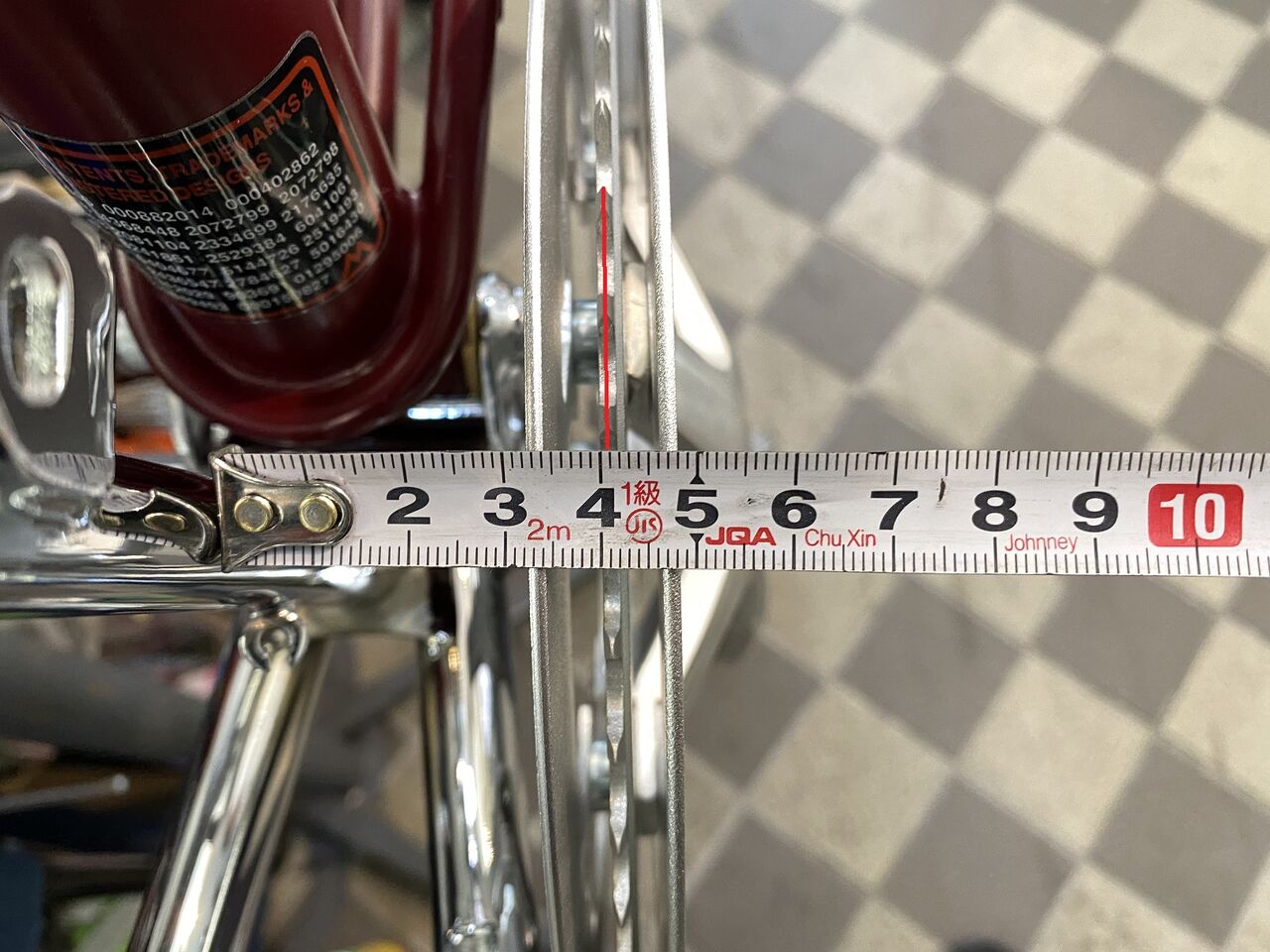 MOULTON TSR-9 SP バーガンディー（その22）【橋輪Blog】 : 橋輪