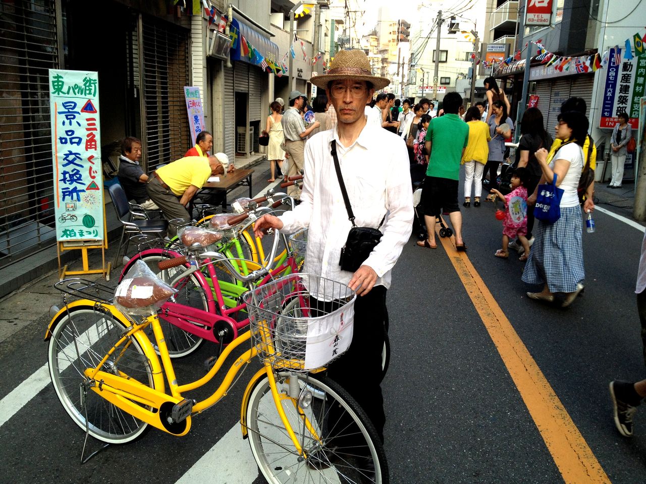 黄色のママチャリをカスタムする【橋輪Blog】 : 橋輪