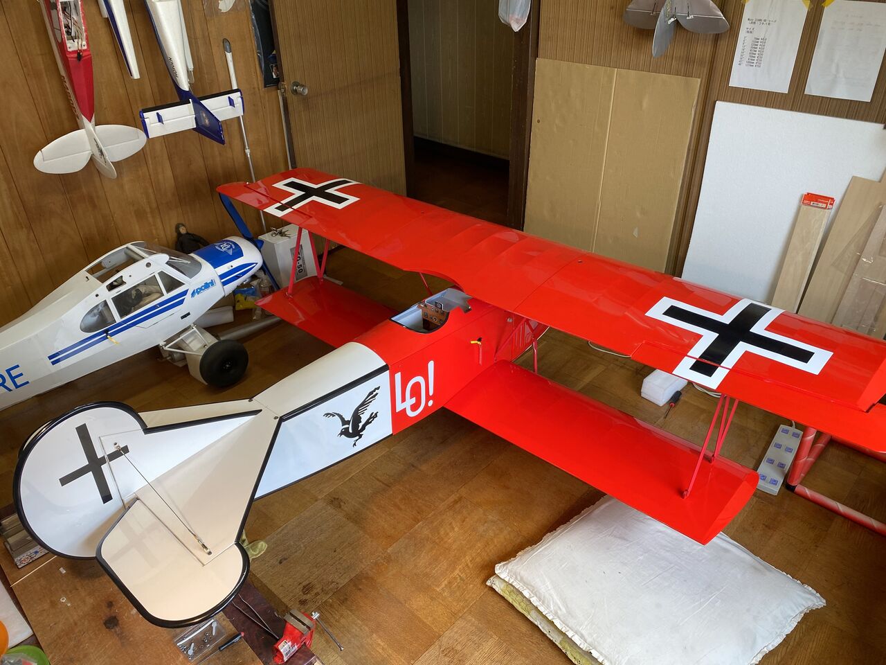 WW1 ドイツ軍戦闘機 Fokker D.Ⅶ 買いました！（その9）【橋輪Blog