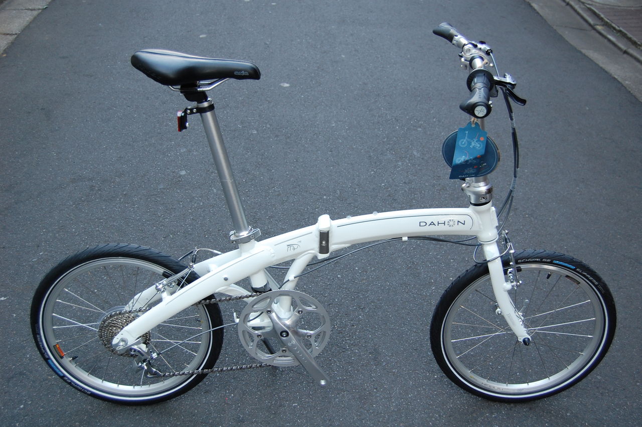 ★★dahon mu p8 ダホン ホワイト 折りたたみ自転車、揃ってます！＜DAHON特集＞ | Leisurehouse