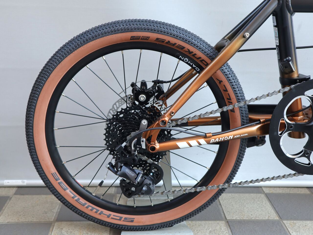 DAHON Horize Disc 限定カラーを早くもカスタム【橋輪Blog】 : 橋輪