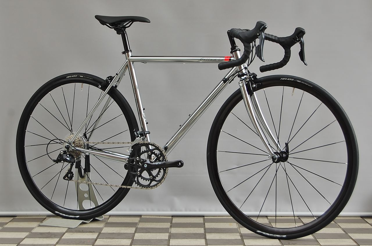 FUJI Ballad Ω  54cm クローム  クロモリ ロードバイク FUJI BALLAD Ω スタイリッシュな街乗りロードバイク | TWOPEDAL