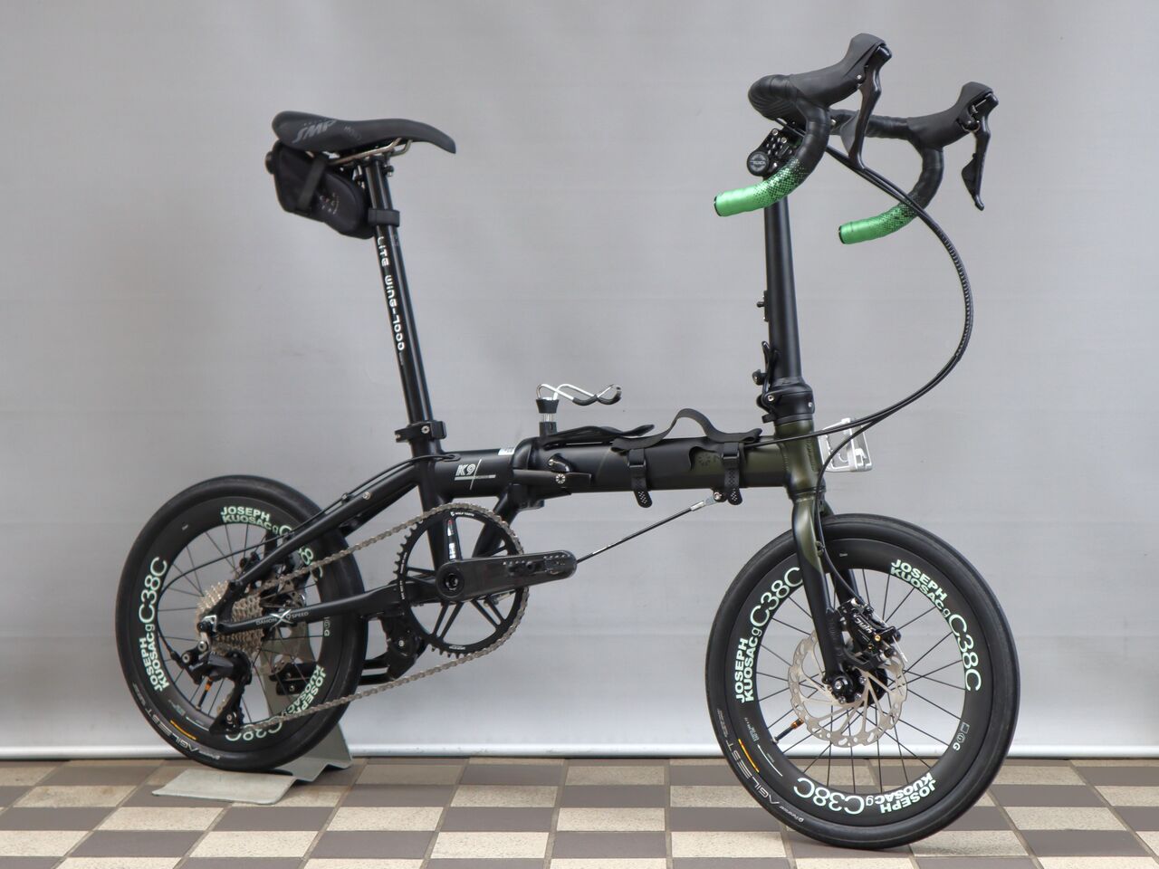 J さんの DAHON K9X が更なるパワーアップ（完成お披露目編）【橋輪