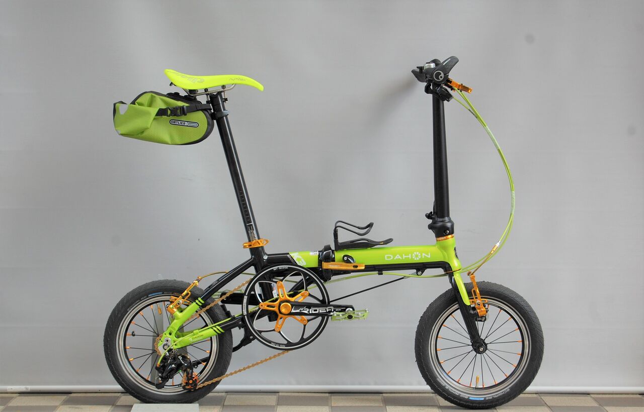 DAHON K3 2020年モデル ライムグリーン 室内保管 カスタム多数