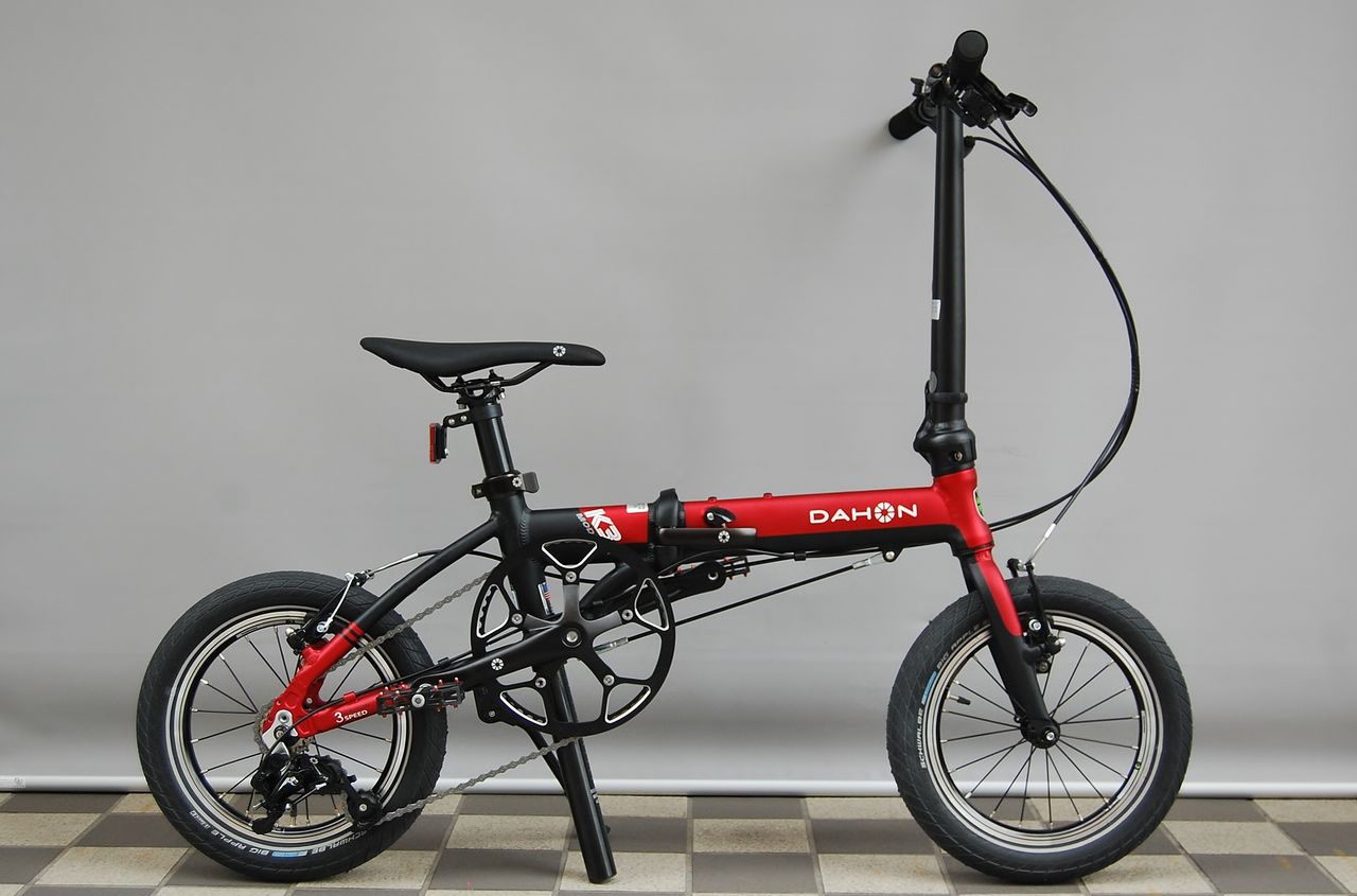手渡し想定【室内保管】DAHON K3 2022年モデル レッド 輪行袋付き DAHON K3 T氏のライドインプレッション【橋輪Blog】 : 橋輪